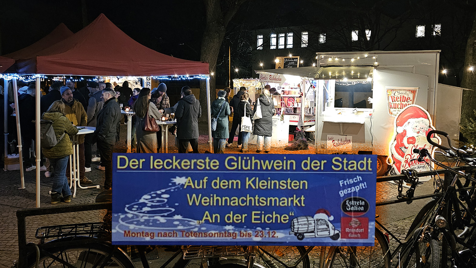 Vorweihnachtszeit 2025, Brunnen an der Eiche