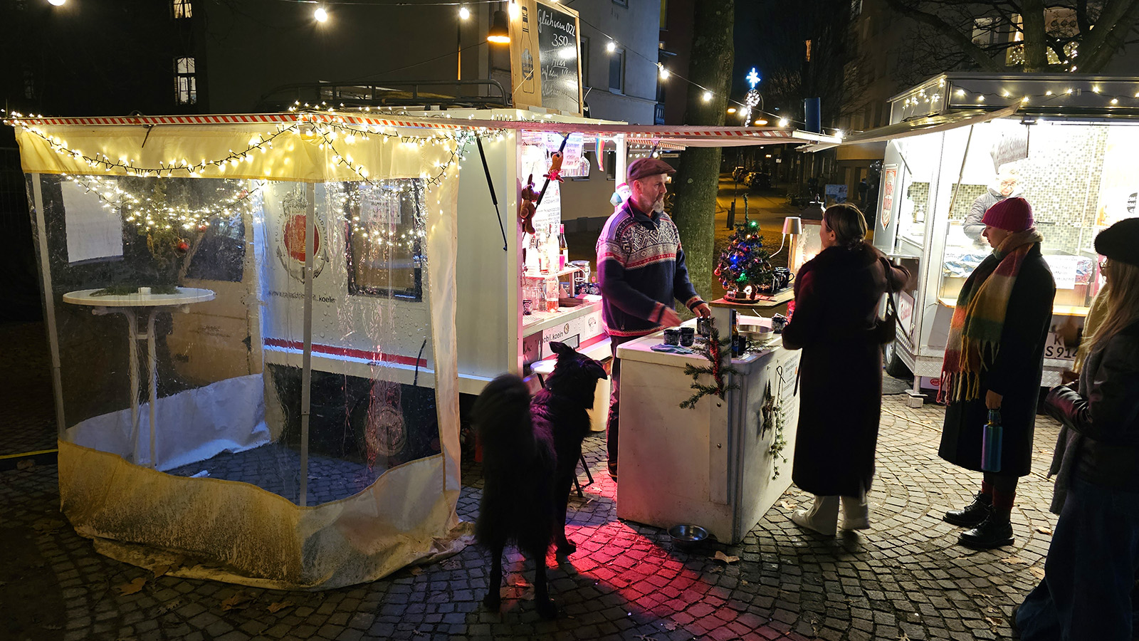 Vorweihnachtszeit 2025, Brunnen an der Eiche